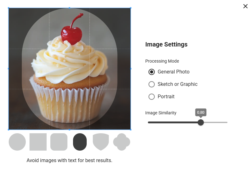 Select Image Type in SologoAI