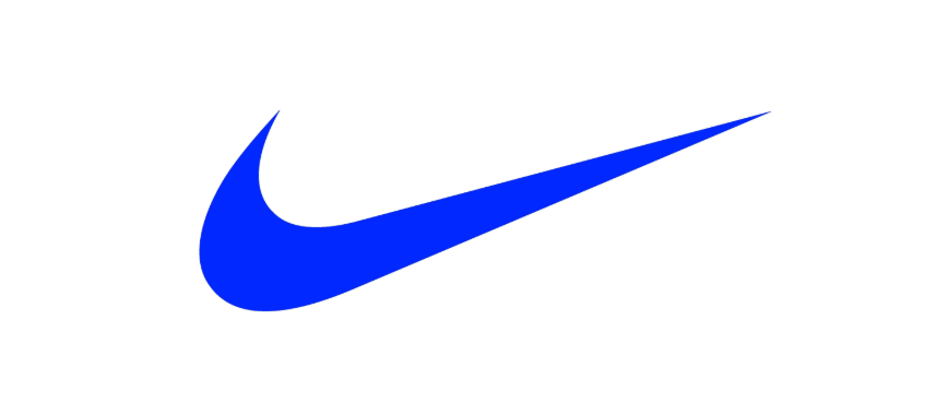 Nike swoosh logo representing movement