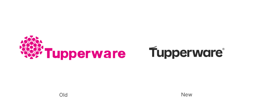Tupperware new logo design 2025