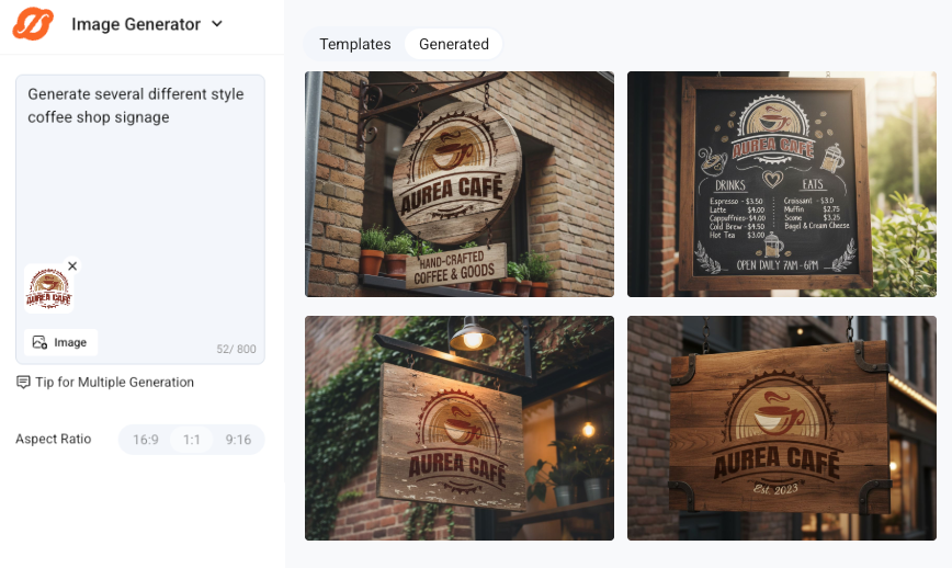 Storefront Signage Mockup