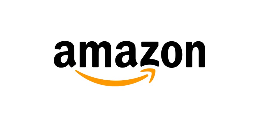 Amazon Logo – A clever arrow forms a smile, symbolizing the brand’s promise of comprehensive service and customer satisfaction.