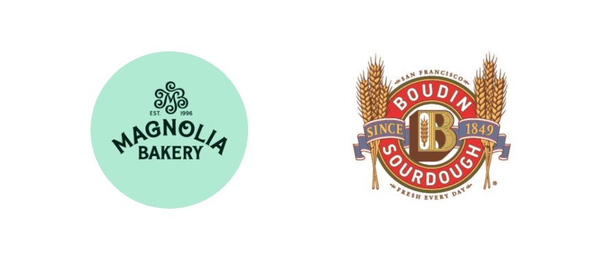 Magnolia Bakery & Bondin Bakery vintage-inspired logo