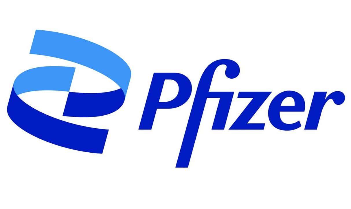 Pfizer blue medical logo