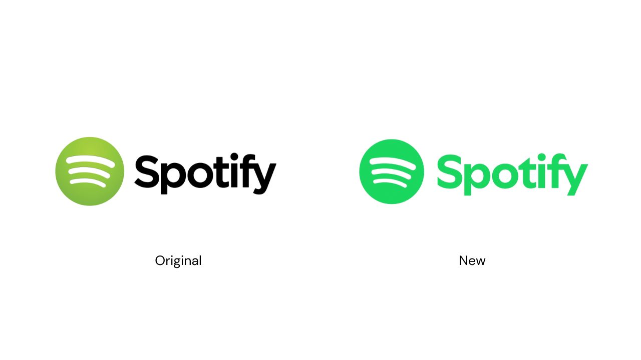 Spotify logo redesign example for minimalism | Sologo AI
