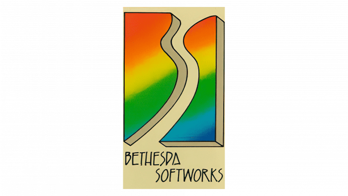Bethesda hand-drawn logo used from 1986 to 1993