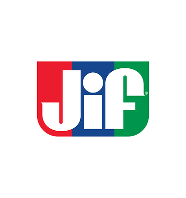 Jif refreshed tri-color logo