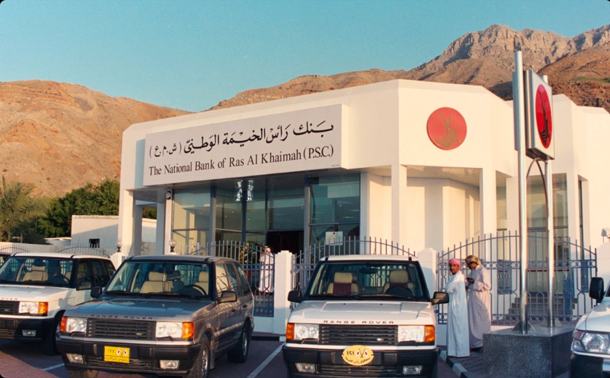 Historical Rakbank branch exterior shown in Koto case study