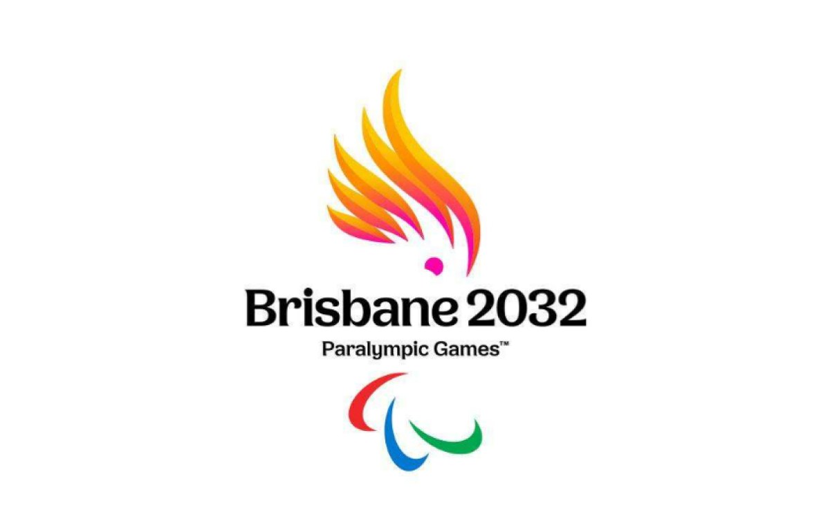 Official Brisbane 2032 Paralympic emblem with sulphur-crested cockatoo crest