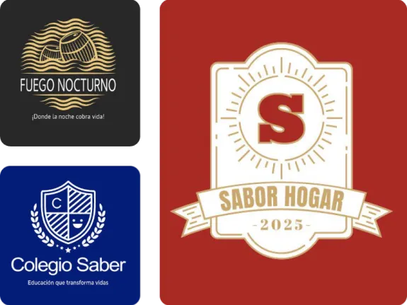 Creador de Emblemas en Línea: Muestra Libremente tu Identidad de Marca