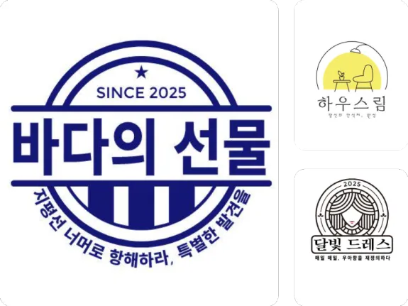 SologoAI로 몇 분 안에 최고의 원형 로고 만들기